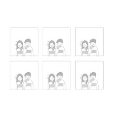 Design GomGom MY YOU插畫便條紙, 早上好, 6個