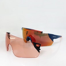 SMITH Attack Max ChromaPop 紅色鏡面騎行護目鏡 + 補充鏡片組, 霧面地中海藍(鏡框), ChromaPop 紅色鏡面(鏡片), 1套