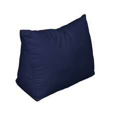 Marvelous Home Deco 20 支純棉三角床靠墊, 深藍色