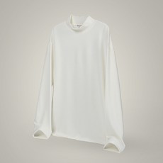 플레이즈 남성용 반목 터틀넥 베이직 목폴라 티셔츠