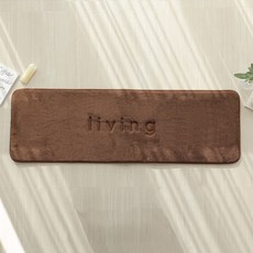 홈앤리빙 메모리폼 발매트, 브라운