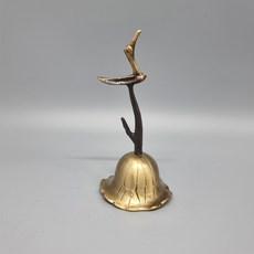 Intodeco 清雅之聲 神鳥柱手柄鈴, 黃銅