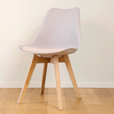 일상도구 인테리어 에펠 카페 식탁 의자, 라이트 퍼플, 1개