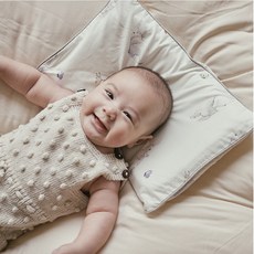 doudou n somn 嬰兒網眼透氣枕頭+枕套, Pure Rabbit