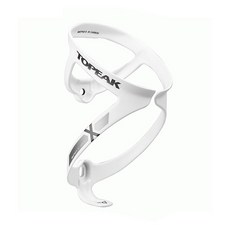 TOPEAK huttle Cage X 3K 碳素水壺架, 白色的, 1個