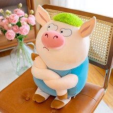 GAPANG 豬豬身體抱枕 IZB029, 藍色