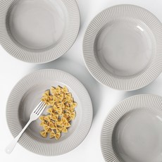 Orsen 義大利麵碗, 4個, 灰色
