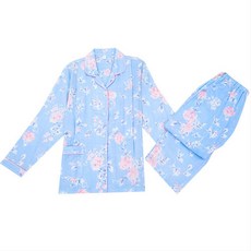 Estella 花卉雲朵草莓圖案 孕婦睡衣上下套裝 PJM412