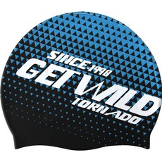 Tornado 矽膠泳帽 TC1949, 1個, 藍色