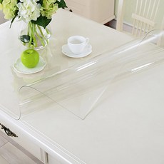 多功能透明玻璃墊, 單色, 2mm 厚 x 80cm 寬 x 200cm 長