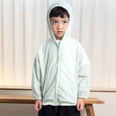 리틀래빗 아동용 봄가을C 캔디후드 바람막이