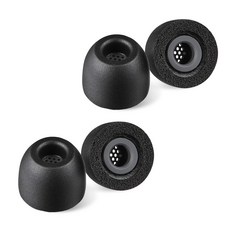 AZLA Sednier Fit Formax 標準耳機耳帽 MS 2p, 單一商品, 黑色