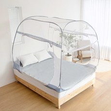 Bluel 免安裝蚊帳, 藍灰色