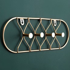 JCP壁掛圓形衣架 S, 金色