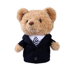 INGGI INHD014 紳士熊爸爸高爾夫開球木桿套, 混合顏色