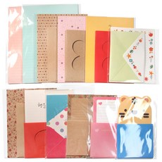 設計款信紙12種套組, 隨機出貨, 1套