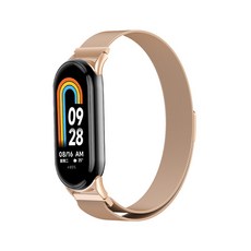 스페이스쉴드 스마트워치 메탈 스트랩, 로즈골드, 1개