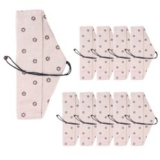 The Flow便攜式餐具湯匙筷子收納包餐具盒, 10, 10個