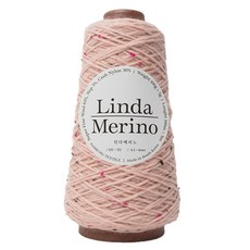 Yarna Linda 美麗諾毛線 100g, 1個, 706 粉紅色