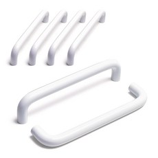 把手世界 14mm 基本款雙孔把手 白色 P160, 6個