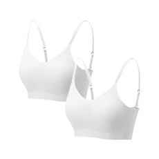 soleil 女童學生無痕無鋼圈少女內衣 肩帶款 2件組