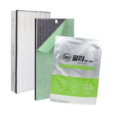Filter for you 空氣清淨機專用濾網+除塵紙組, 10-1076K（過濾器）