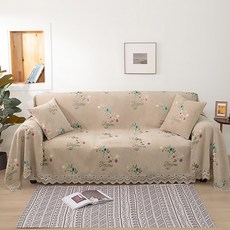 마켓에이 풀커버 릴리스 셔닐 패브릭 쇼파커버, TYPE19, 1개