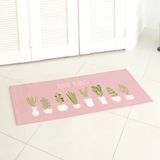 SANGSANGHOO 盆栽圖案廚房地墊, PLANT