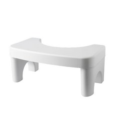 圓形腳踏浴室椅 白色 RD_1856, 1個