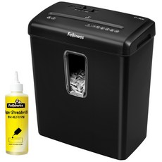 Fellowes 斐樂 碎紙機+獨家油, 黑色, P-30C