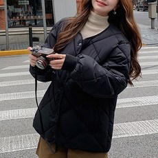 어썸풀 여성용 세릴로 패딩 가디건