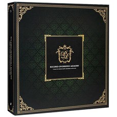 大型活頁夾經典相簿 綠色(黏貼式白內頁) 50張, 綠色