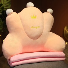 뷰넷 소프트 허리쿠션 담요 세트, 왕관