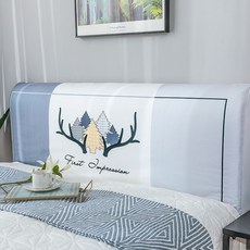 마켓에이 릴렉싱 프린팅 침대헤드 커버, TYPE 17, 1개