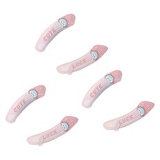 블럭마트 욕실 붙이는 사계절 변기시트, 핑크, 3개