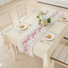 The Homes Big Fish 雙色桌旗, 紅色, 31 x 198 cm