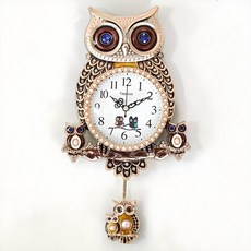 Cygnus Silent Sweet Owl 擺鐘, 棕色