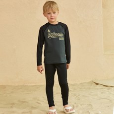 Volcom 兒童款 Stone Authentic 防磨衣上下套裝 VJCCRUE25101