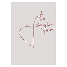 마켓에이 모던 드로잉 벨크로커튼