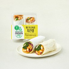 그린래빗 마크니커리 치킨랩, 200g, 1개