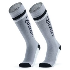 ROCKBROS 洛克兄弟 Q-NATURE 運動戶外滑雪板滑雪防寒襪 Q23-010, 1套, 灰色