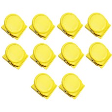 선빛 자석 집게 10p, 옐로우