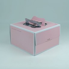 DesignPackage 愛情2號蛋糕盒, 粉紅色, 10個