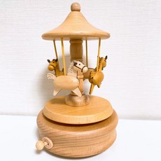 原木音樂盒旋轉木馬, 混色