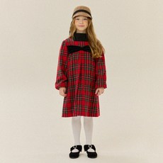 Rievel 女童時尚聖誕連身裙