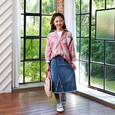 女童 Jubilee 格紋襯衫 J6227