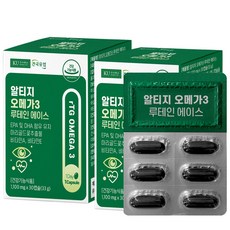 건국유업 알티지 오메가3 루테인 에이스 33g, 30정, 2개