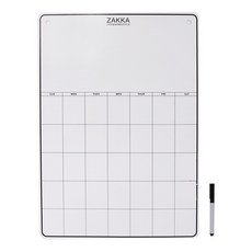 베러홈 냉장고 자석 사각 메모보드 + 보드마카, 자석 + 동판지