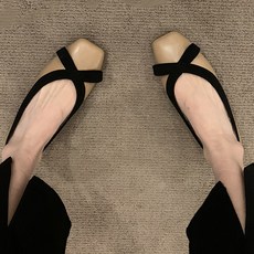 Elsso 女款線條蝴蝶結平底鞋