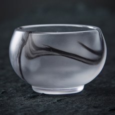 設計款茶道02玻璃杯, 單一顏色, 1個